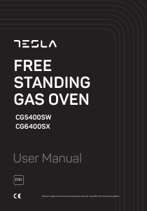 Manual Tesla CG6400SX Range