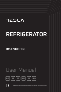 Manual Tesla RM4700FHBE Refrigerator