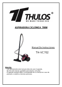 Handleiding Thulos TH-VC702 Stofzuiger