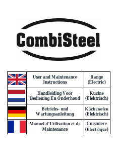 Handleiding CombiSteel 7178.0215 Fornuis