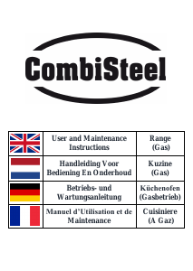 Handleiding CombiSteel 7178.0585 Fornuis