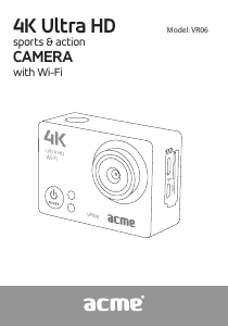Használati útmutató Acme VR06 Akciókamera