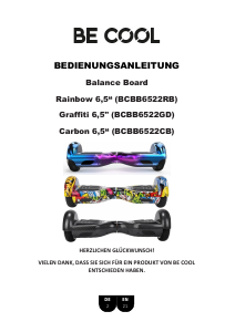 Manual Be Cool BCBB6522CB Hoverboard