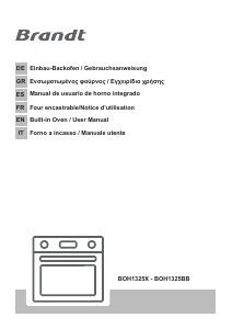 Handleiding Brandt BOH1325X Oven