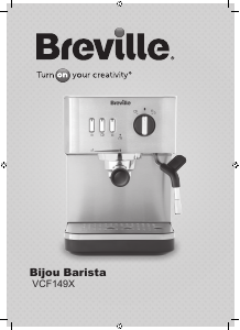 Handleiding Breville VCF149X Bijou Barista Koffiezetapparaat