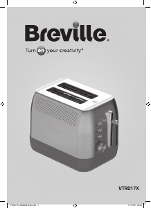 Handleiding Breville VTR017X Edge Broodrooster