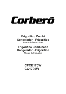 Manual de uso Corberó CFCE170W Frigorífico combinado
