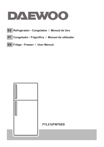 Manual Daewoo FTL312FWT0ES Frigorífico combinado