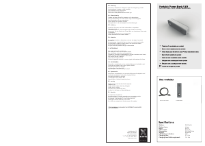 Handleiding Xtorm XB098 Mobiele oplader