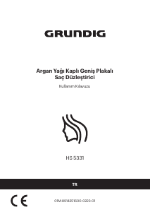 Kullanım kılavuzu Grundig HS 5331 Saç düzleştirici