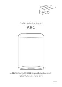 Handleiding Hyco Arc Handendroger