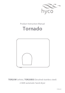 Handleiding Hyco Tornado Handendroger