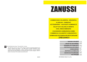 Instrukcja Zanussi ZRB320W01 Lodówko-zamrażarka