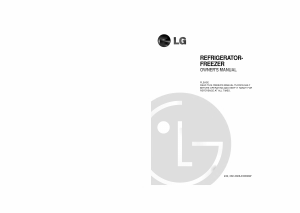 Manual LG GR-242MSF Fridge-Freezer
