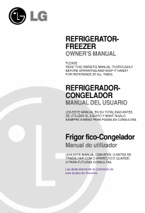 Manual de uso LG GR-652EWD Frigorífico combinado