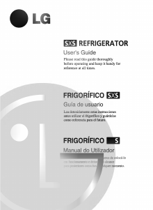 Manual de uso LG GR-L2075DXU Frigorífico combinado