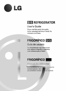 Manual LG GR-L2076NS Fridge-Freezer