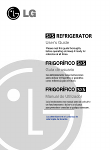 Manual LG GR-B2076EX Frigorífico combinado