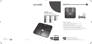 Handleiding Microlife WS 200 BT Weegschaal