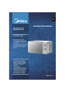 Handleiding Midea MM720C2AT-SM Magnetron