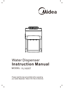 Handleiding Midea YL1635T Waterdispenser
