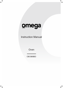 Manual Omega OBO888BD Oven