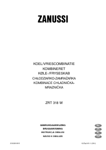 Instrukcja Zanussi ZRT318W Lodówko-zamrażarka