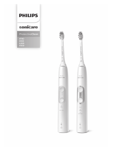 Brugsanvisning Philips HX6481 Sonicare ProtectiveClear Elektrisk tandbørste