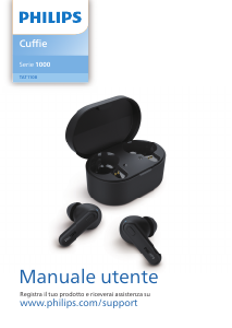 Manuale Philips TAT1108BK Cuffie