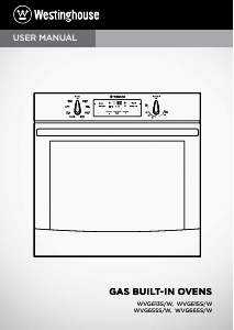 Handleiding Westinghouse WVG613W Oven