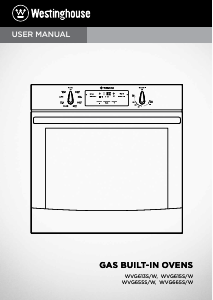 Manual Westinghouse WVG655S Oven