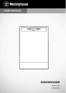 Bruksanvisning Westinghouse WSU67381S Diskmaskin