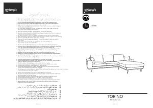 Vadovas Wehkamp Torino (81x282x151) Sofa