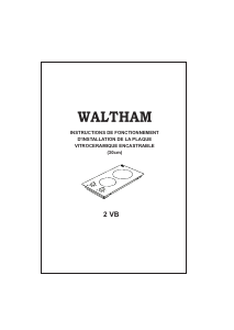 Mode d’emploi Waltham 2 VB Table de cuisson