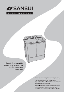 Handleiding Sansui JSD65S-T5B4K Wasmachine