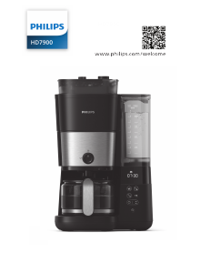 Bruksanvisning Philips HD7888 Kaffemaskin
