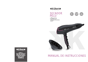 Manual de uso Küken 34316 Secador de pelo