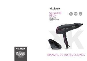 Manual de uso Küken 35644 Secador de pelo