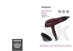Manual de uso Küken 37071 Secador de pelo