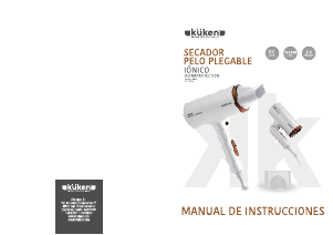 Manual de uso Küken 39966 Secador de pelo