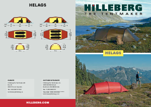Manuale Hilleberg Helags Tenda