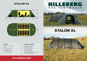 Käyttöohje Hilleberg Stalon XL Teltta