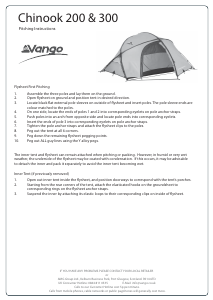 Manual Vango Chinook 200 Tent