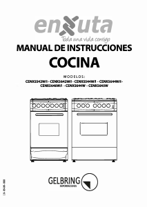 Manual de uso Enxuta CENX5542W Cocina