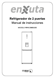 Manual de uso Enxuta RPHCOMB320D Frigorífico combinado