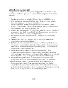 Bruksanvisning Denver ECQ-106 Klockradio