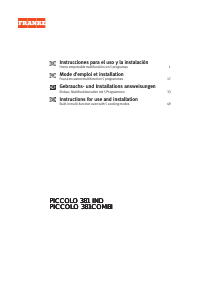 Manual de uso Franke HP 381 1BX PICCOLO IND Horno