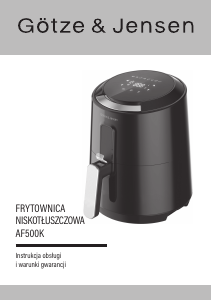 Instrukcja Götze & Jensen AF500K Frytkownica