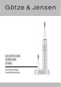 Instrukcja Götze & Jensen ST900 Szczoteczka elektryczna