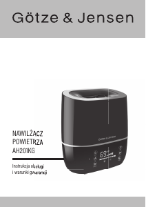 Instrukcja Götze & Jensen AH201KG Nawilżacz